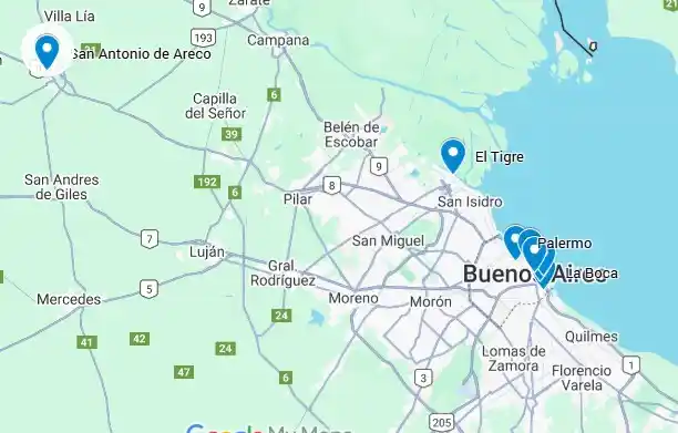 Buenos Aires Map