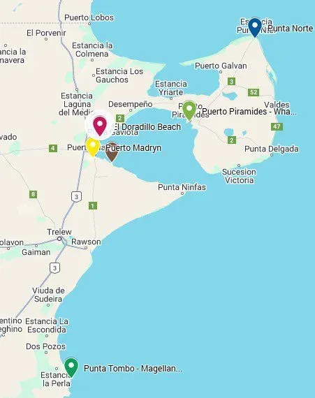 Peninsula-Valdes-Tours-Map